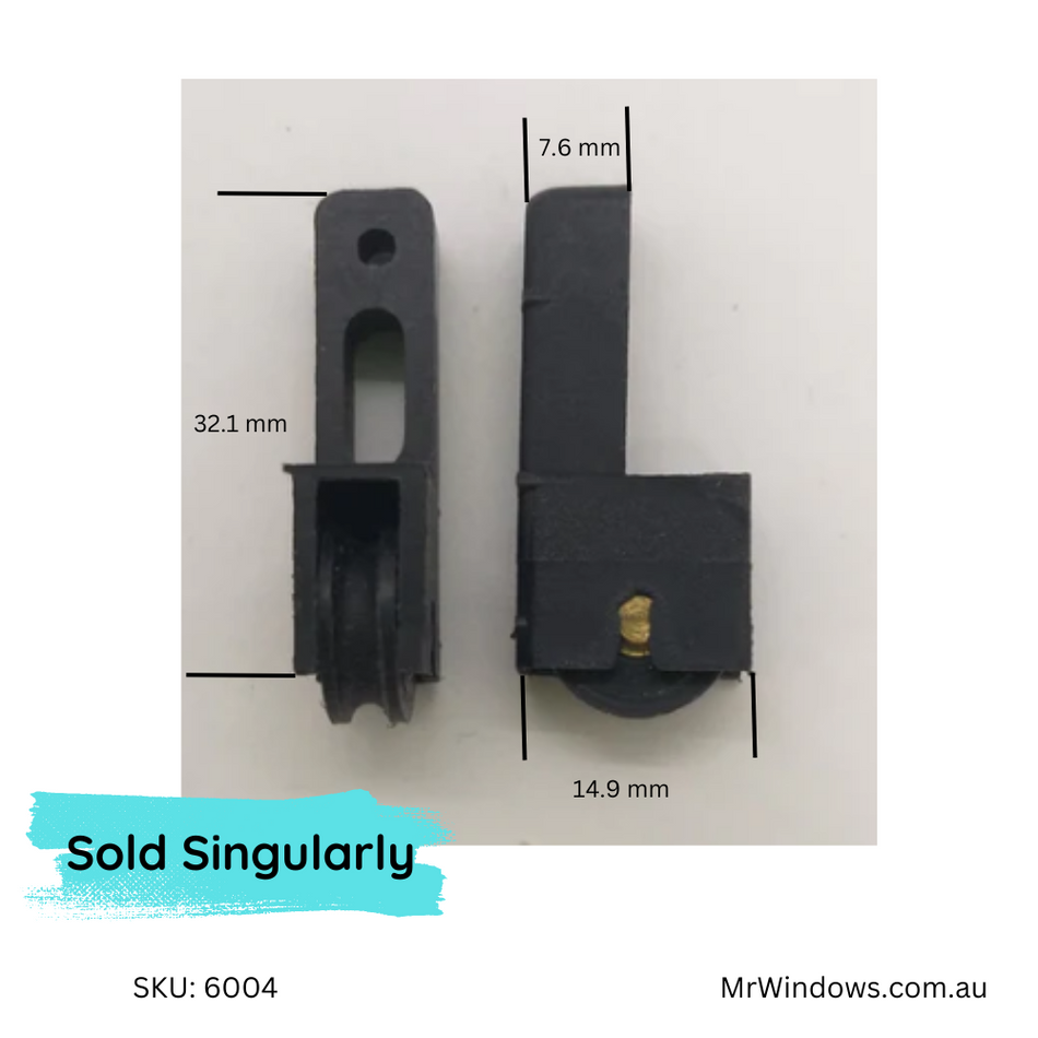 Airlite Window Roller Carriage & Roller, Narrow Body sold singly