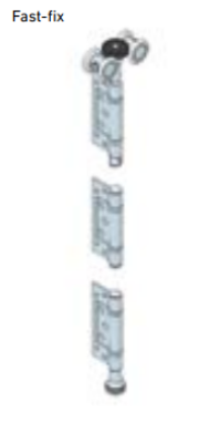 SPECIAL ORDER E22ICSS Intermediate Carrier Set SS - Satin Stainless Steel