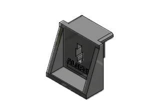 Flyscreen clip - suits old Alpec double hung system