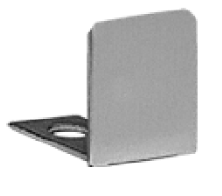 Chrome End Cap for glazing U channels - various finishes
