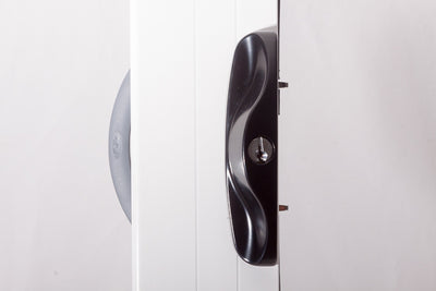 Sliding door external handles suits Doric locks