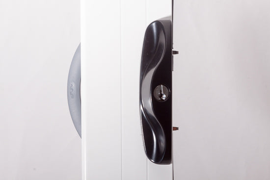 Sliding door external handles suits Doric locks