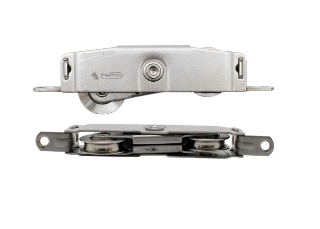Tandem Door Rollers to suit timber doors - stainless steel