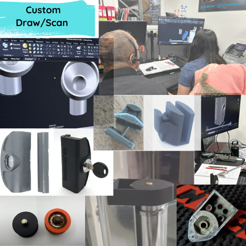 3D Printed Design Works - indicative costings for Autocad design