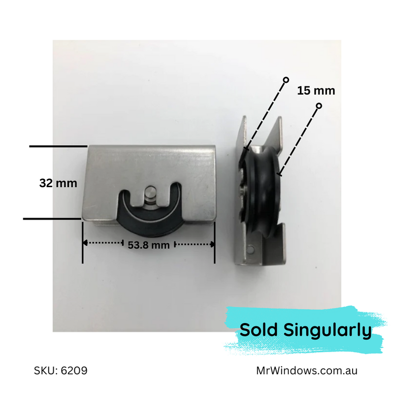 Door rollers - suit Pronger Doors - Commercial - Sold singly