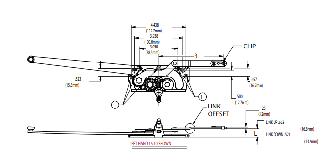 Truth Entry-gard DUAL ARM operator - SPECIAL ORDER ITEM