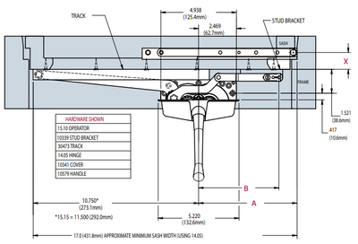 Truth Entry-gard DUAL ARM operator - SPECIAL ORDER ITEM