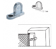 Fly screen swivel clip - metal