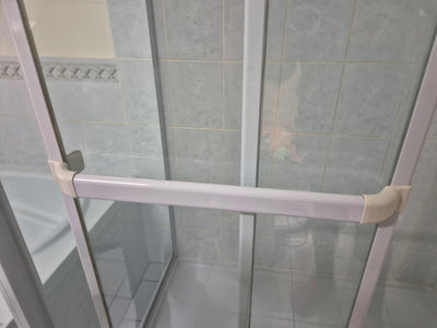 Stegbar Shower Door Towel Rail Holder- Sold as a pair (left and Right)