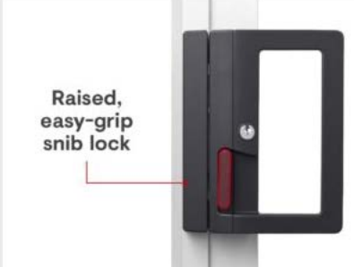 AusLoc Horizon Sliding door lock - SPECIAL ORDER