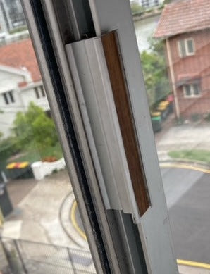 Sliding window handle - suits Alumalite windows - 3D printed - Sold singly