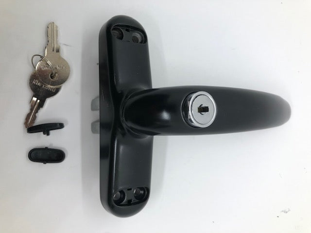 Awning handle - Multipoint lock by Kinlong - BLACK