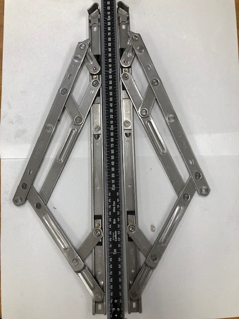 Awning stays and restrictors - SOLD AS SET - SUITS Hi-rise applications - Kinlong