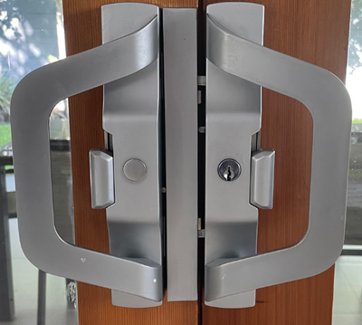 Sliding door lock - Timbarra -  surface mounted - Trend FHS replacement