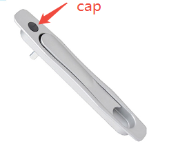 Kinlong lock - recessed profile - single sided