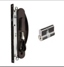 Security door lock sliding screen door Leichhardt by Whitco- Sold in components