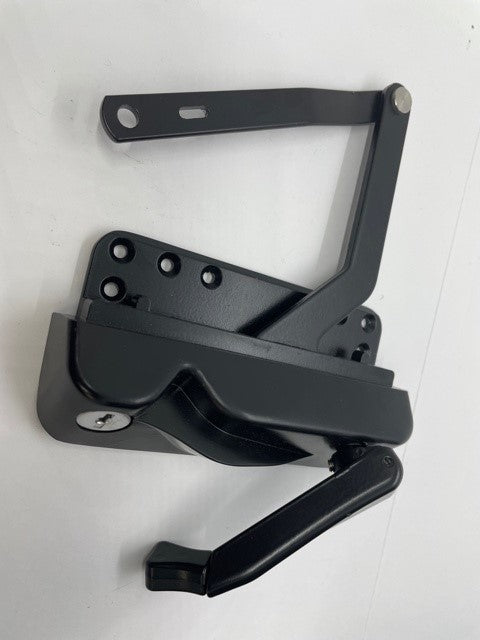 Casement split arm operator RH - BLK - Pacific Hardware - keyed