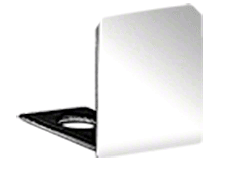 Chrome End Cap for glazing U channels - various finishes