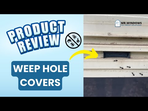 Weep Hole Covers (Pack Of 10) - suits EARLY Boral Dowell