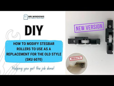Window Rollers set - suits Stegbar LH & RH- Sold as a pair