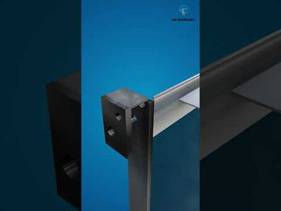 Window handle - suits A & L sliding windows handles QLD - Non Keyed