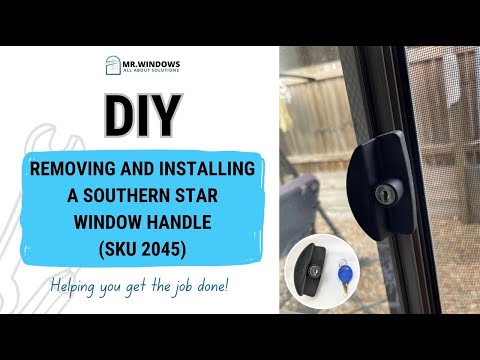 Handle - suits Southern Star Windows and Replaces Obsolete Southern Star Handles