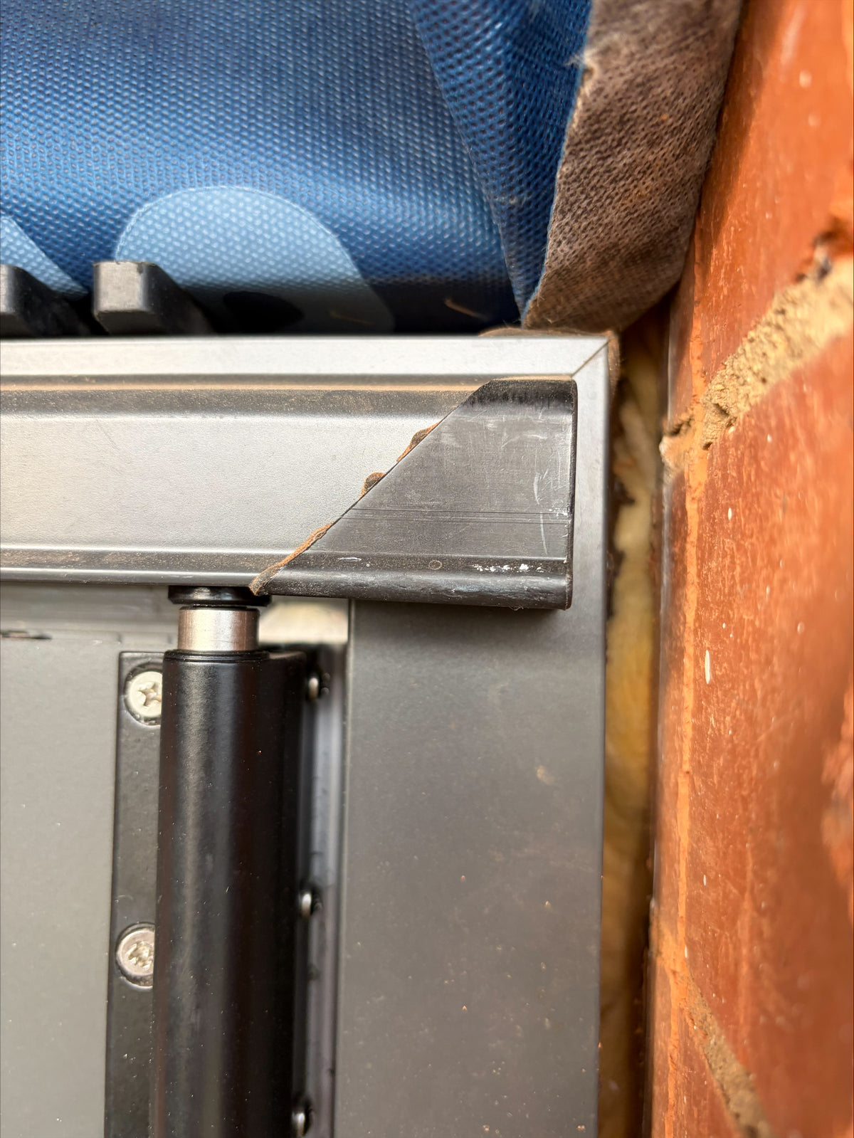 AWS thermal heart 730 series bifold door end caps
