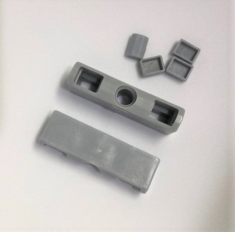 Shower pivots to suit Crystal Shower Pivot Hinge & Blocks