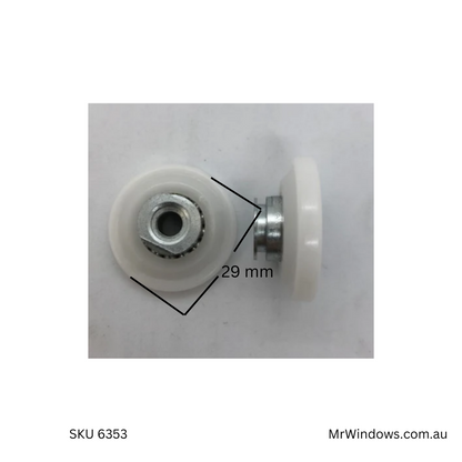 Stegbar softline sliding shower hardware - roller or screw