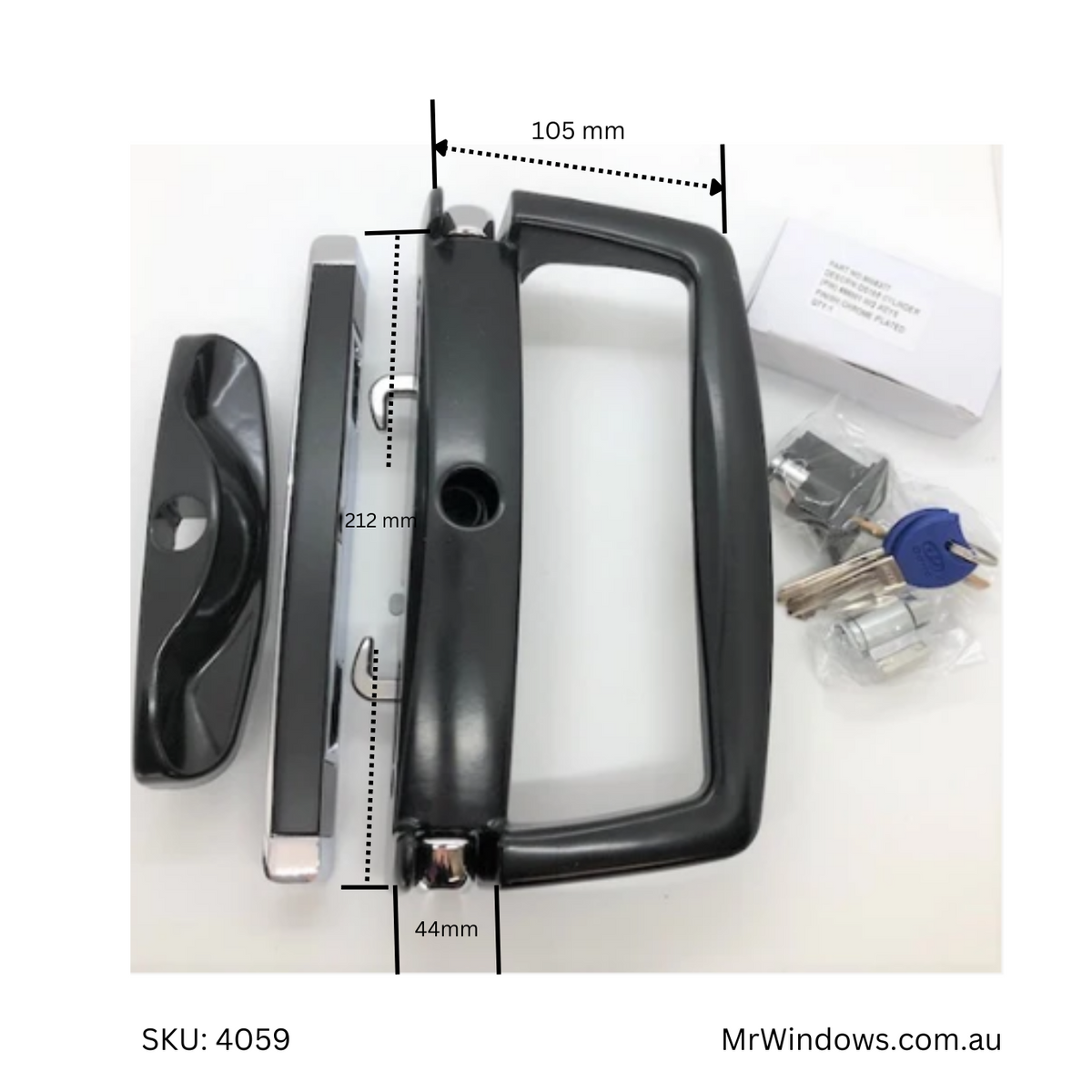 Sliding door lock - Timbarra - surface mounted - Trend FHS replacement ...