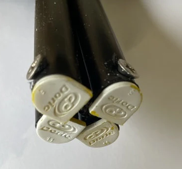 Spring Bal WHITE - SINGLE SPRING with tube - various lengths