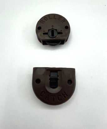 Cupboard component bottom roller OR guide- Trola Brown