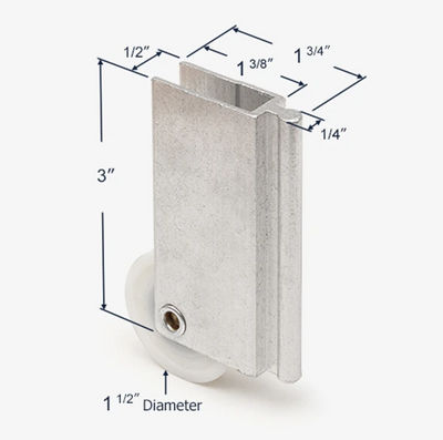 Wardrobe bracket for Monarch robe - rounded bracket
