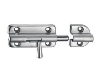 Kinlong surface mounted bolt - stainless steel
