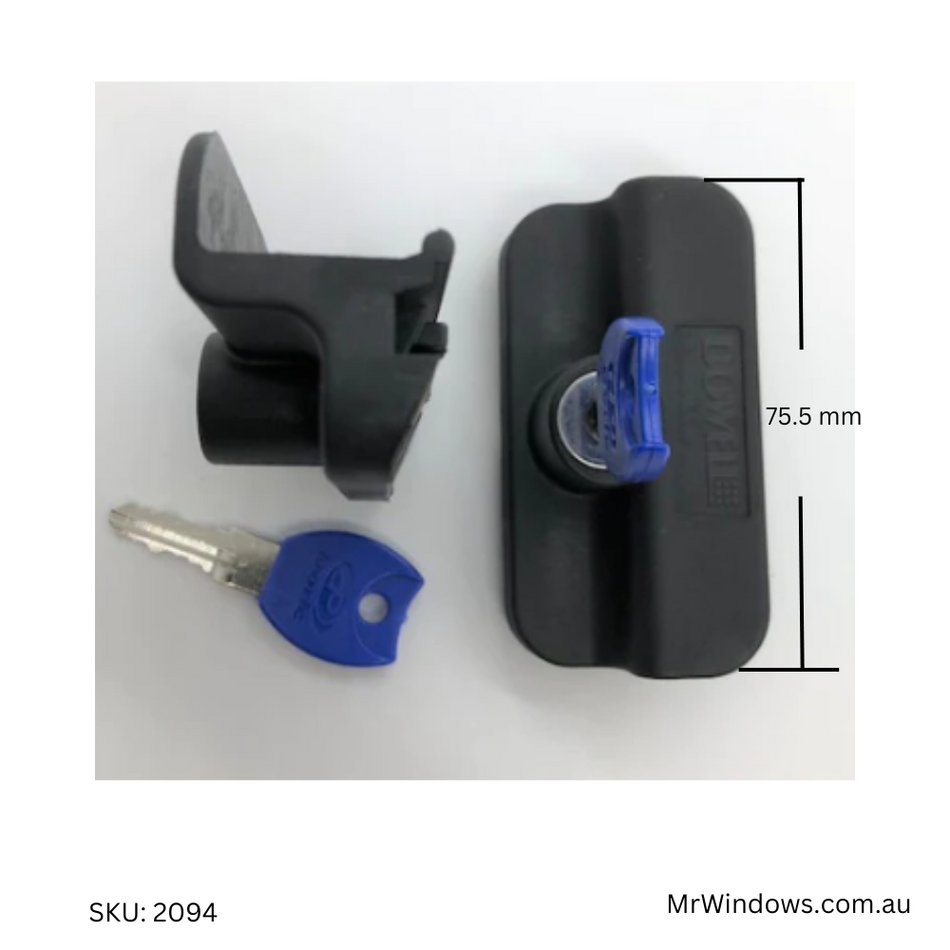 DS404N Window handle -  suits Boral, Dowell windows