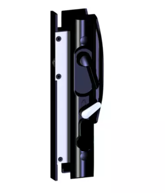 Quattro Sliding Security door Lock - EXCLUDES cylinder