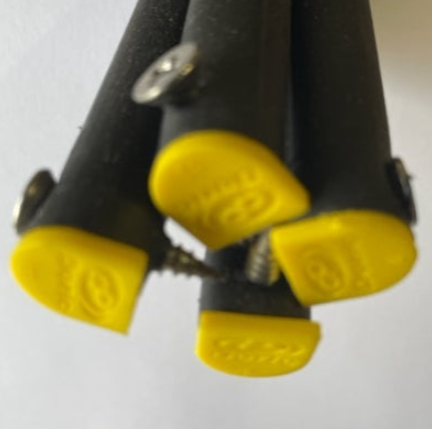 DORIC Spring Balance - YELLOW - Various Lengths (With Tube) - Sold Singly
