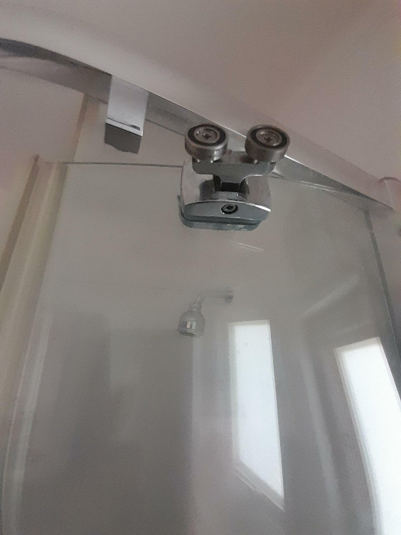 Showerlux Linea guide TOP and BOTTOM roller assembly