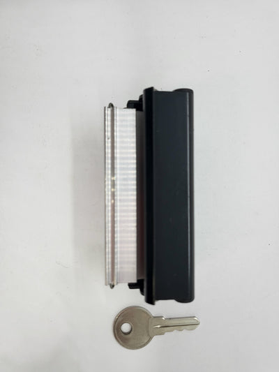 Sliding window handle - suits Alumalite - Key locking