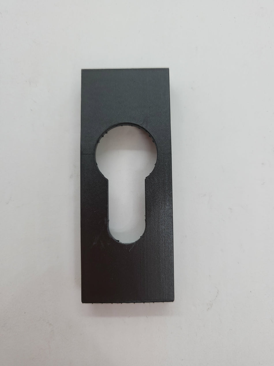 3d Printed escutcheon cover plate - Doric bifold - 3D printed