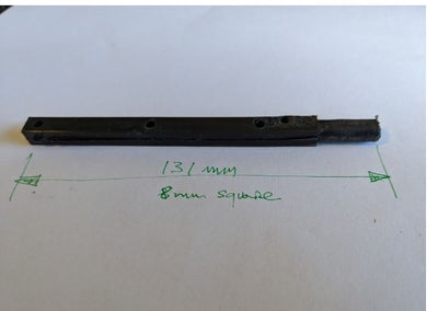 Guide to suit old Trend sliding screens - sold singularly - 3D printed