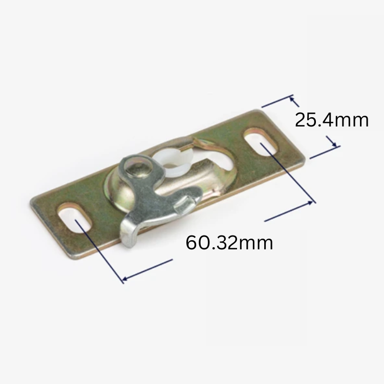 Tricycle cavity door roller/hanger - 3 roller configuration