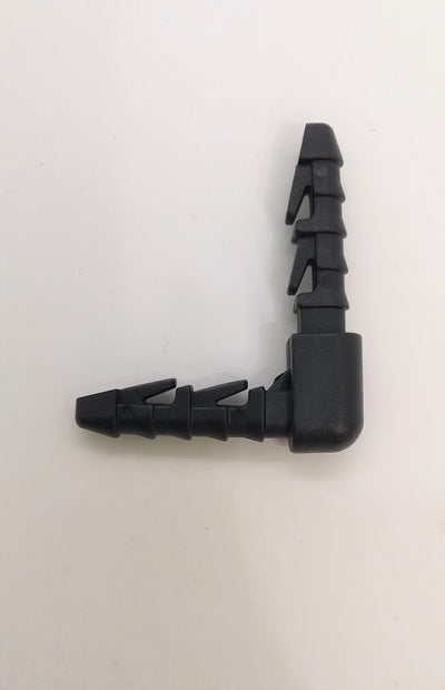 Stegbar Softline - Sliding and pivot hangers and corner connectors- Black