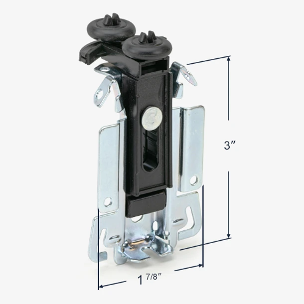 Sliding Mirror Door Top Roller Guide Block- Sold singly