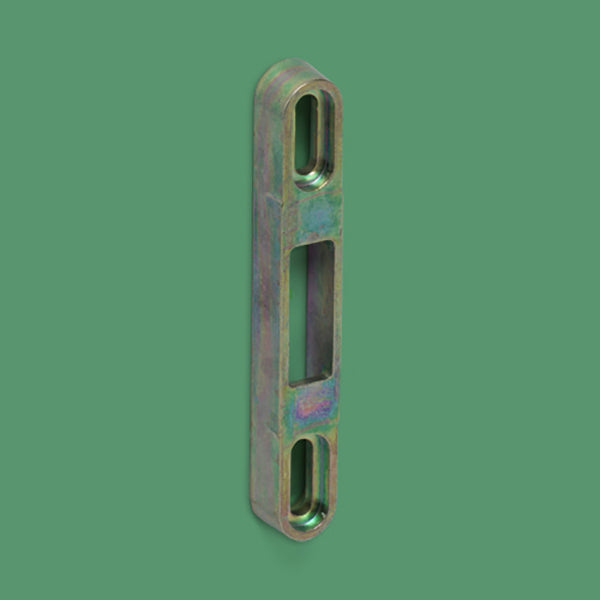 Sliding door keeper, strike - Diecast Keeper 11mm (7/16") Deep - Sold singularly