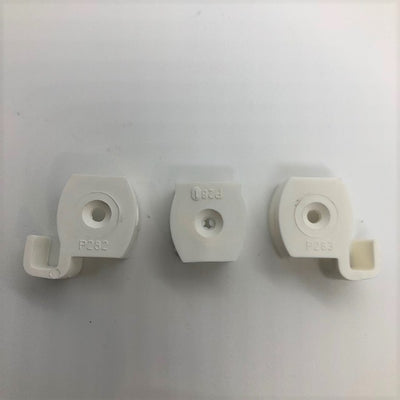Shower screen panel set  suits Boral and Ultima - 3D PRINTED white
