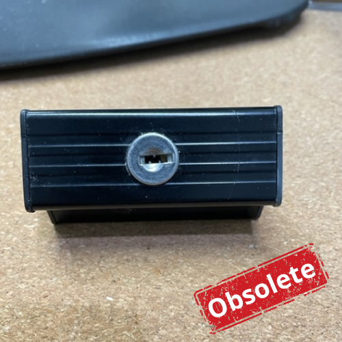 Sliding window handle - suits Alumalite - Key locking