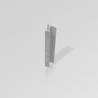 Window Handle Unknown Make 3D Printed