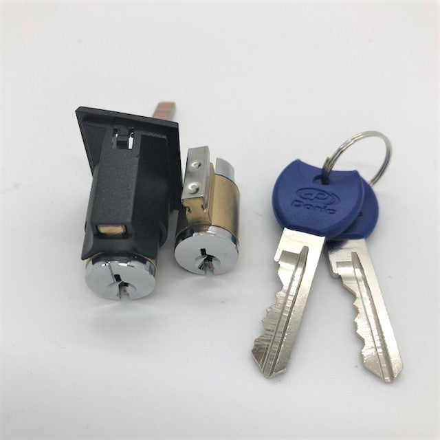 BARREL LOCK -  DS155 pin cylinder with 2 keys C4 - # 96011, 96012, 96016