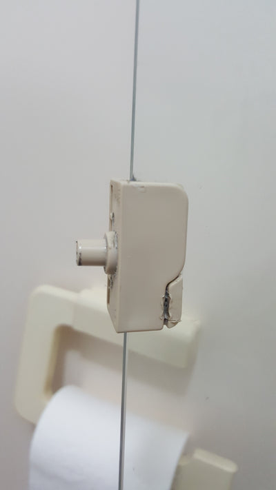 PIVOT Set - suits old Bradnams Shower Top or Bottom  - WHITE